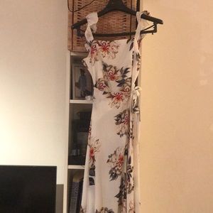 Beautiful floral long summer dress
